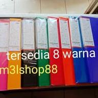 

✦✧✦ Clear holder 20 lembar/dokumen keeper/map plastik ukuran folio (f4) merk folder one (1 pcs)