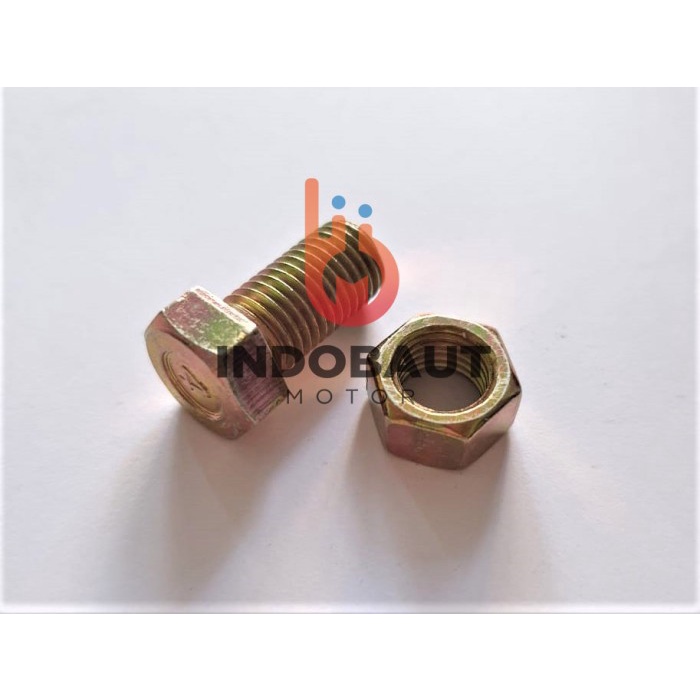 BMK Baut Mur Kuning 8x15 Kunci 12