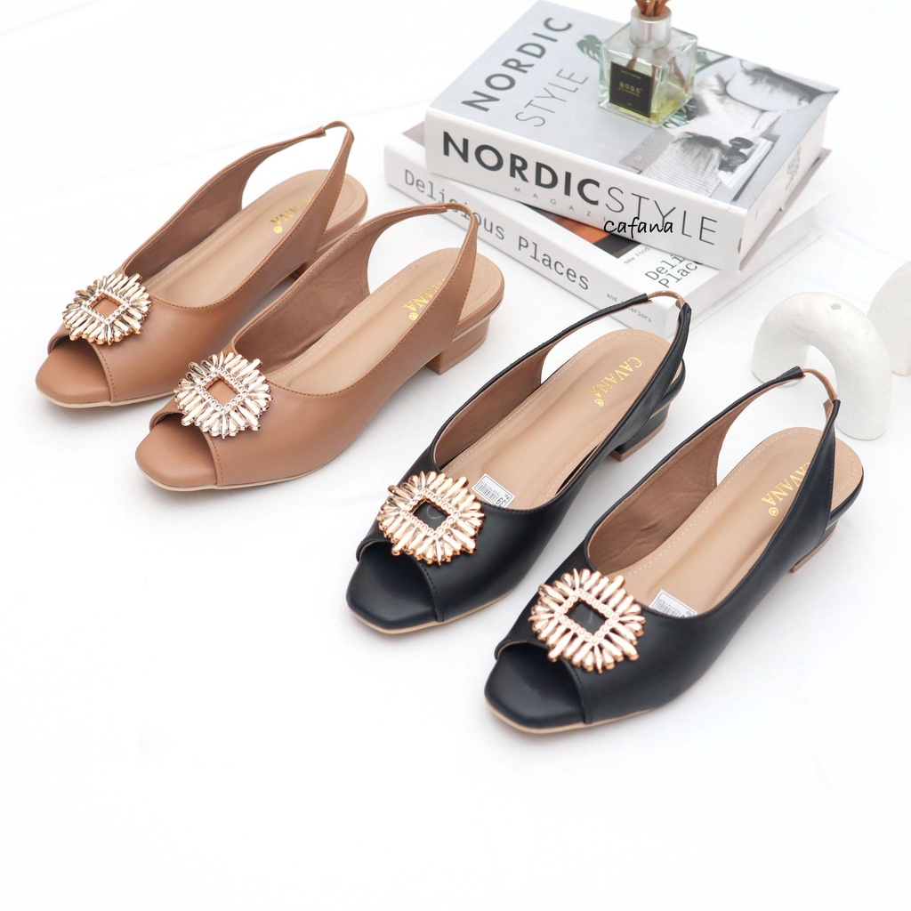 Sandal Hak Tahu Wanita Elfina SDH294