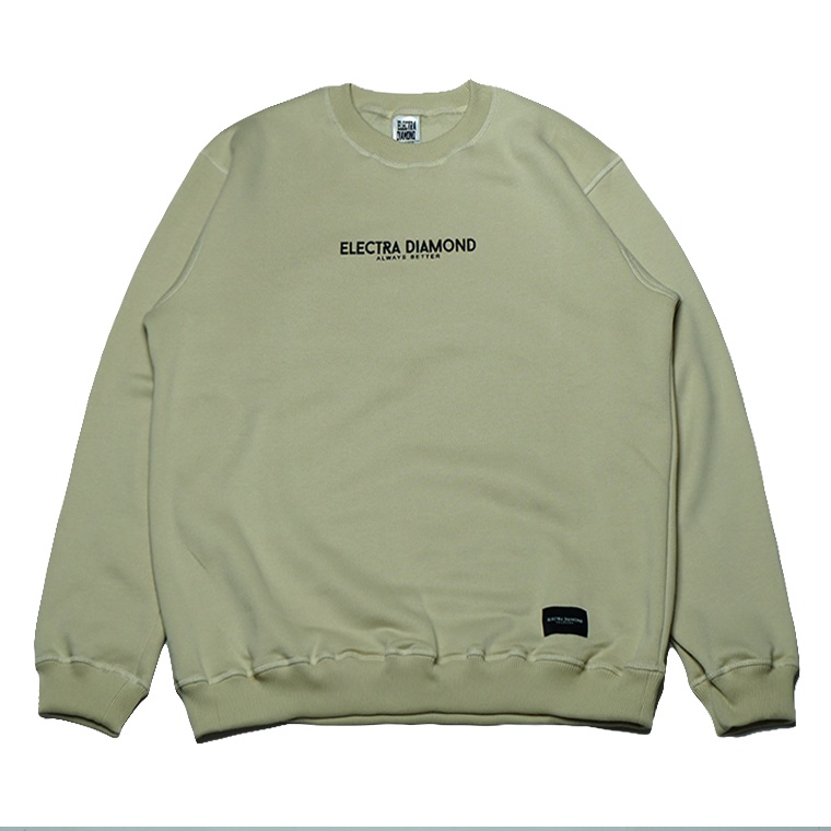 Electra Diamond Crewneck Crk Betcre "Cream"