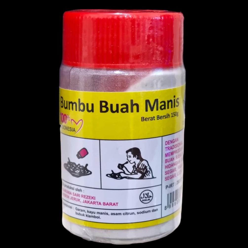 

6.6 Flash Sale bumbu rujak garam buah jambu kristal rasa kiamboi kemasan per botol
