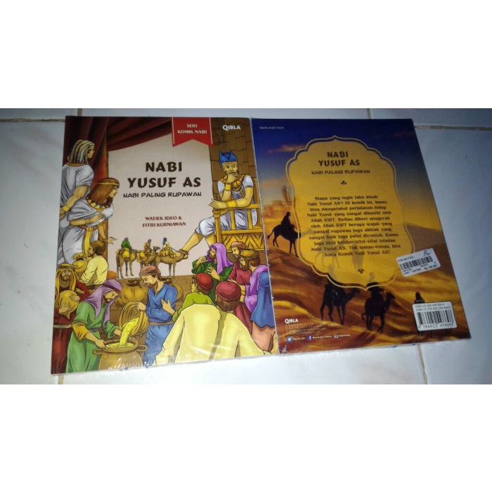 ⭐BISA COD⭐ Nabi Yusuf as Nabi paling rupawan Qibla seri komik nabi Watiek ideo