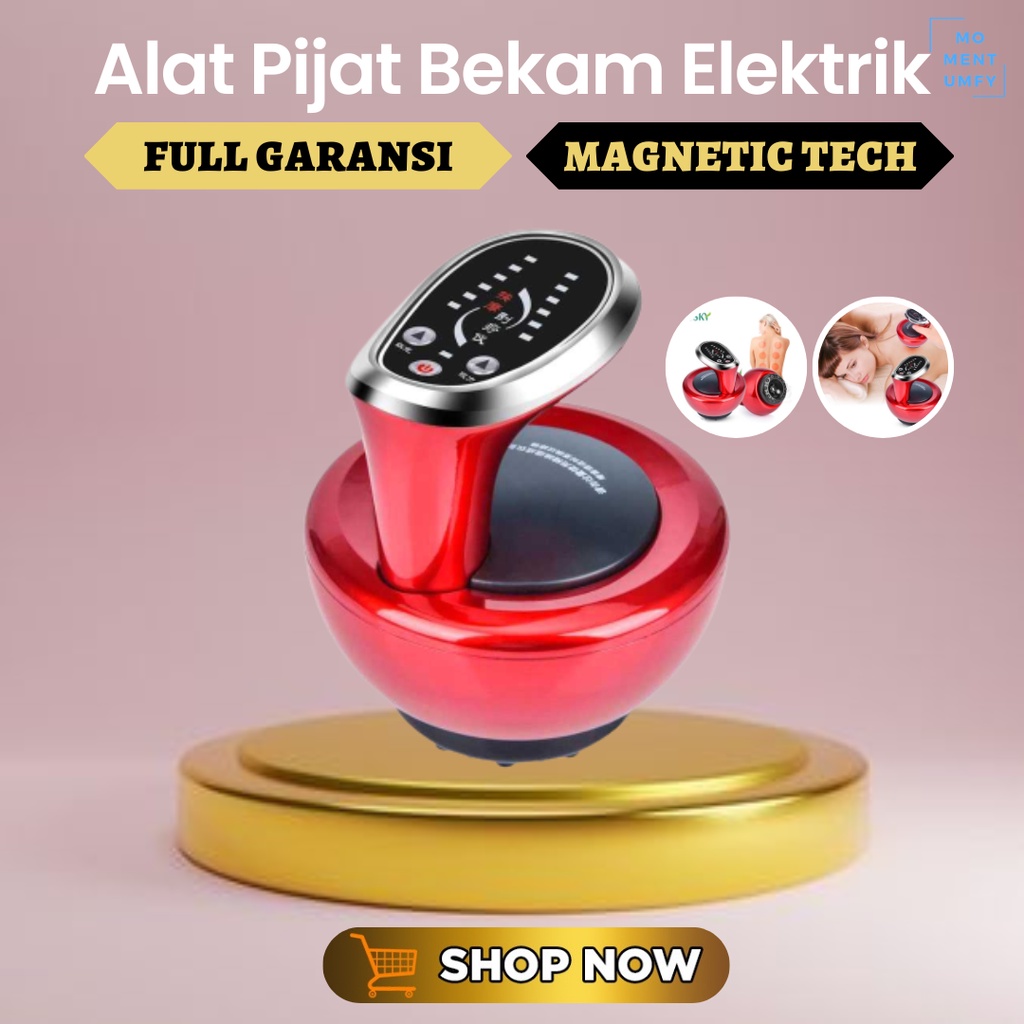 PASTSKY Mesin Alat Terapi Kesehatan Bekam Back Massager Pijat Pijet Pijit Pemijat Leher Punggung Pin