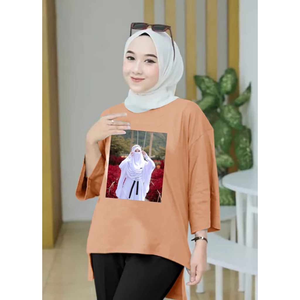 BAJU TUNIK NEW MUSLIMAH NABILLA HIJAB JUMBO XXL~TERBARU BAJU OVERSIZE WANITA KEREN MASA KINI DAN TERLARIS