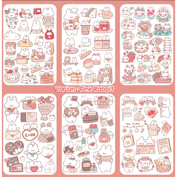 Stiker Sticker Setiker Wallsticker Walsetiker Wallstiker Mini Sticky Notes Note Message Japanese Korean Korea Lucu kartun girl finger Memo Label Mini Cute Pembatas Buku Books Diary Diari Anak Cewek Murah Bagus Lucu Mainan Tempelan HP @banyak