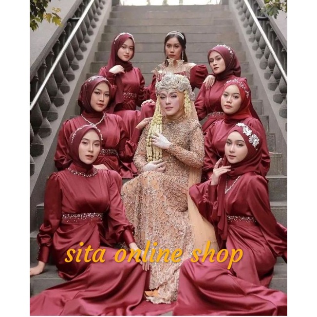 Paket Seragam Bridesmaid / Baju Nikah / Baju Wisuda / Seragaman Keluarga