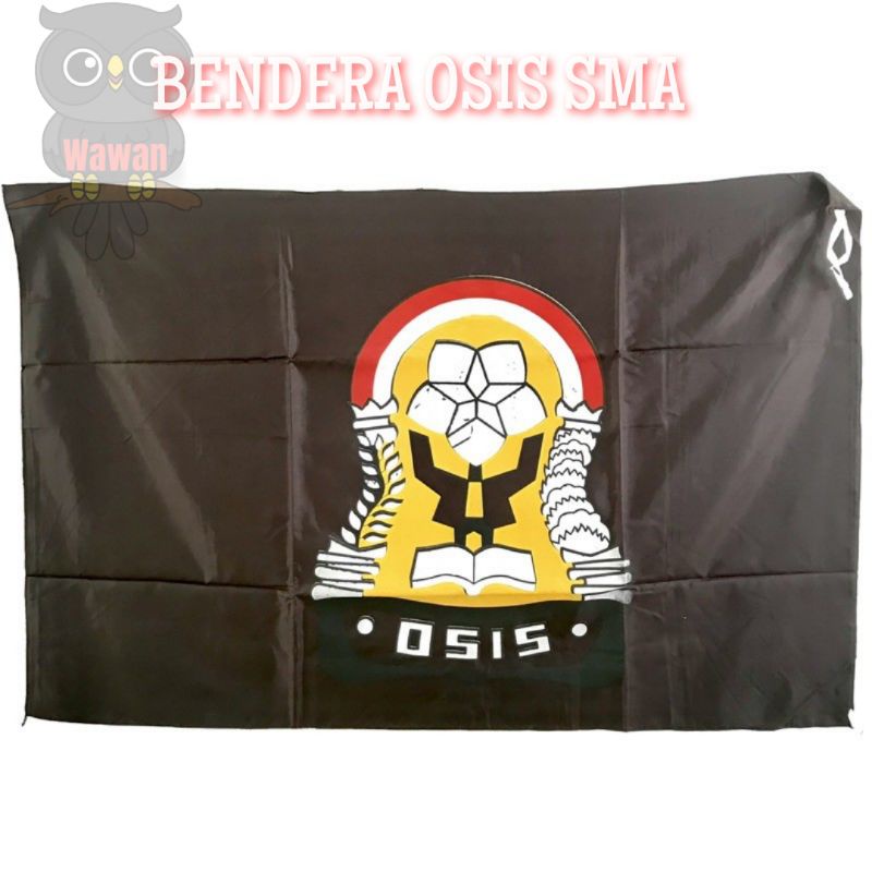 BENDERA OSIS SMA ukuran 80x120 cm