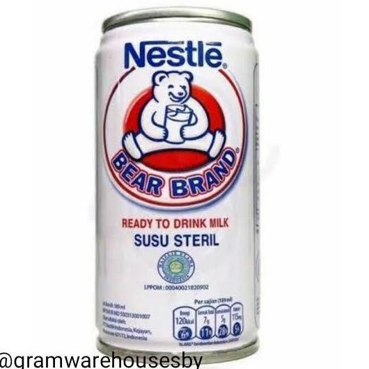 

[BAYAR DITEMPAT] Bear Brand Susu Beruang 10 kaleng