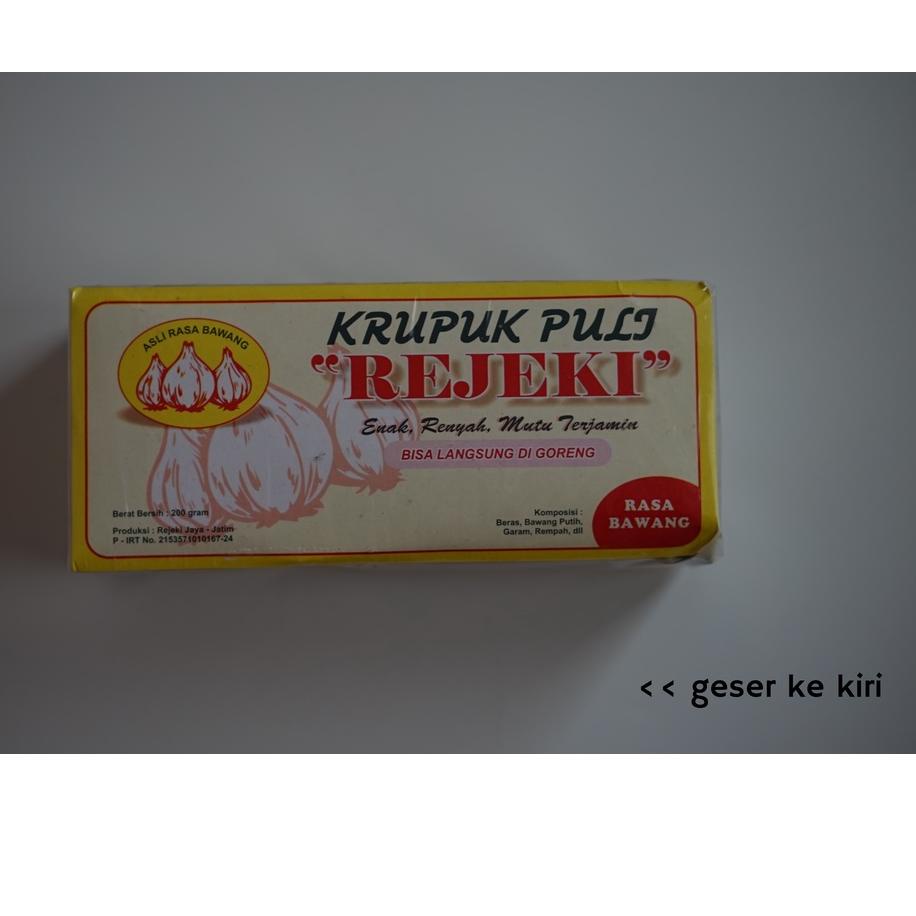 

COD Krupuk Puli REJEKI mentah asli Madiun, Jatim チ