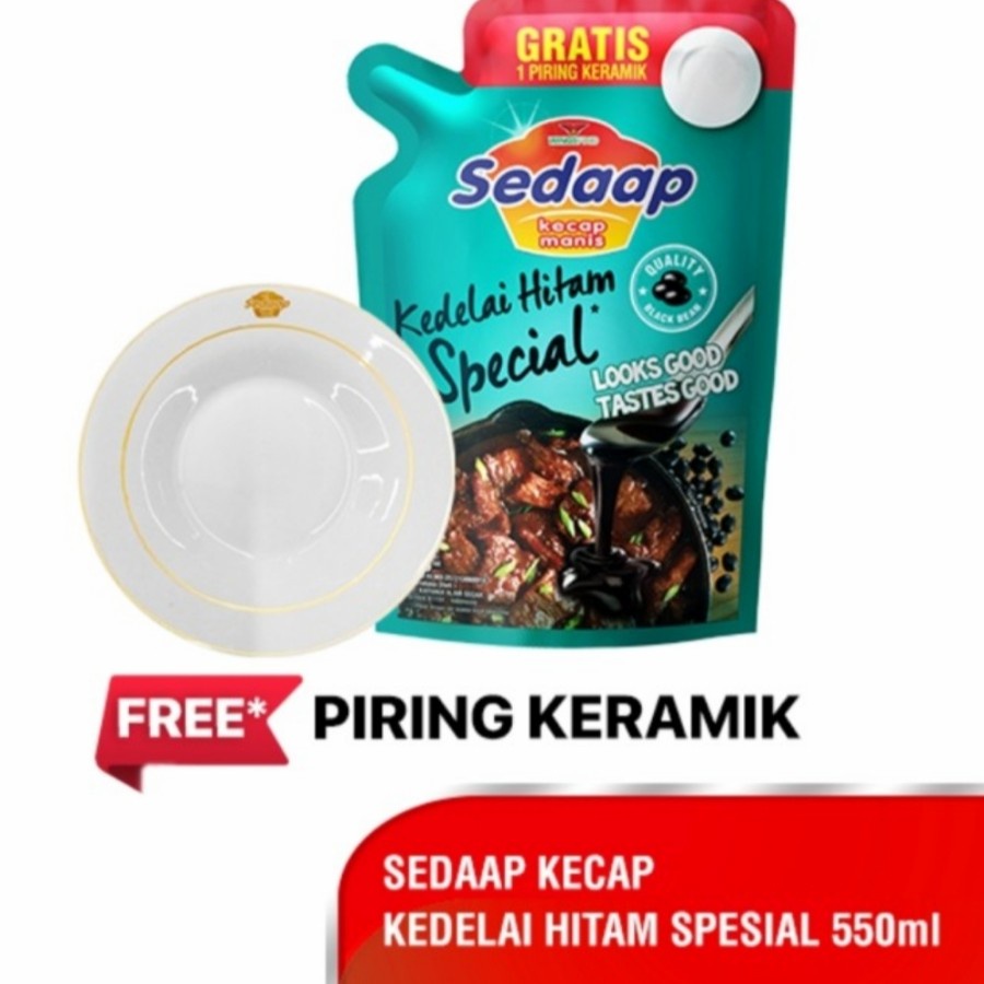 

kecap sedap 550ml kedelai hitam special