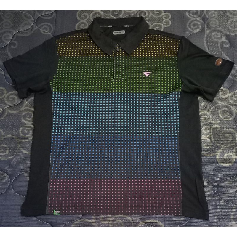 kaos badminton vitro original second