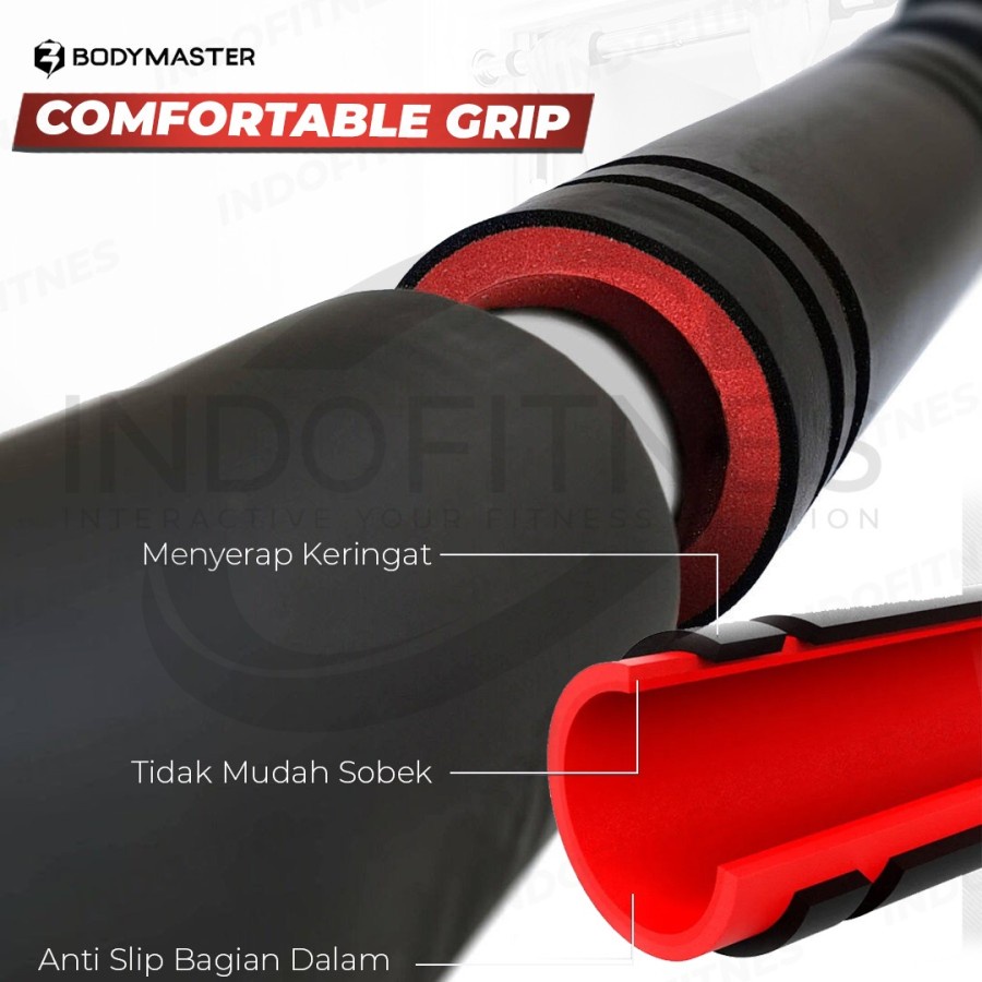 DISKON BODYMASTER DOOR CHIN UP - PULL UP BAR PINTU GYM FITNESS