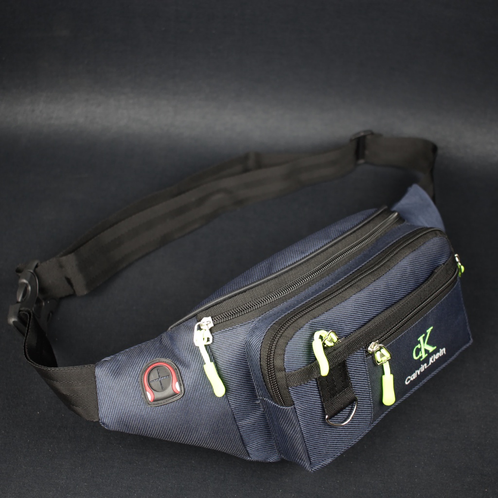 Waistbag Terbaru Bahan Nilon  Murah Berkualitas 100% Real Picture Tas Pria Tas Pinggang Tas Selempang Bahu Tas Termurah