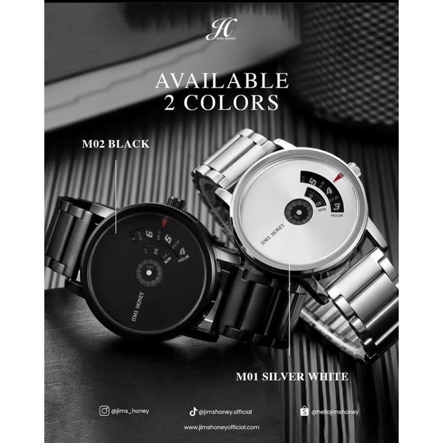 JIMS HONEY JAM 8315 JAM TANGAN COWOK CEWEK