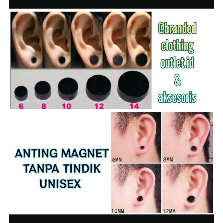ANTING MAGNET TANPA TINDIK / ANTING MAGNET PRIA DAN WANITA / ANTING MAGNET UNISEX / AMK-61283027