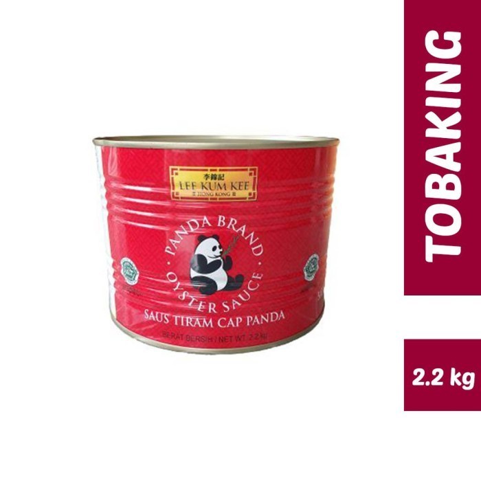 

Widyatmogrosir - Lee Kum Kee Panda Oyster Sauce / Saus Tiram Cap Panda Kaleng 2.2 Kg