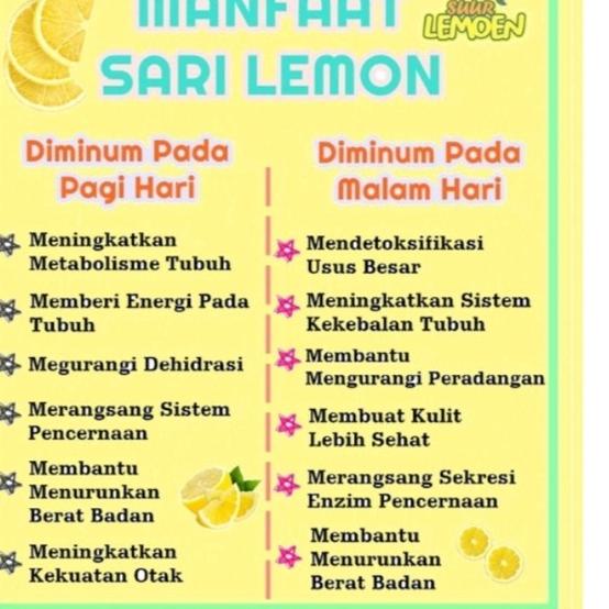

Ready Stok Sari Lemon Fresh 100% Air Lemon Murni 500ml untuk Diet dan Detox Pure Lemon California By Suur Lemoen