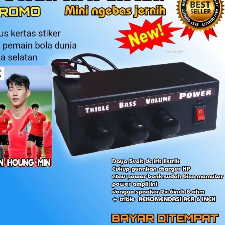 Ready AMPLI MINI 5V VOLUME BASS TREBLE