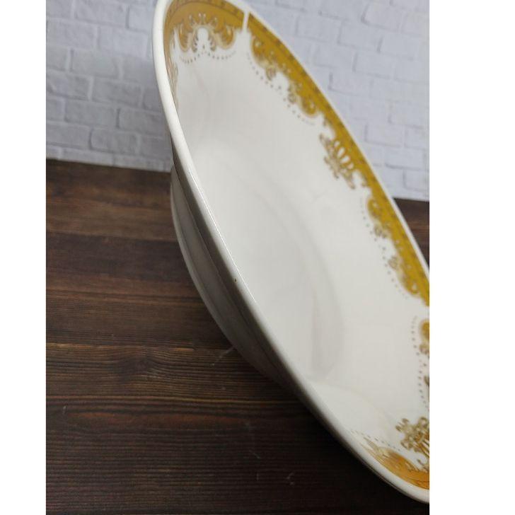 Terpercaya PIRING MAKAN BATIK MAHKOTA 1 LUSIN PIRING KERAMIK PIRING BELING PIRING MAKAN