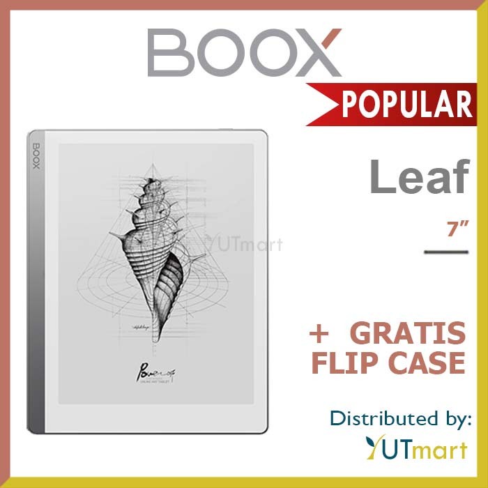 Onyx Boox Leaf 7 Inch Android 10 Octa-Core Processor E Ink Reader