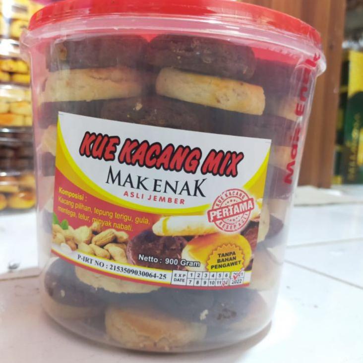 

↑ Kue kacang mak enak 900gr asli jember kucang victory gurih cemilan enak-jajanan murah コ