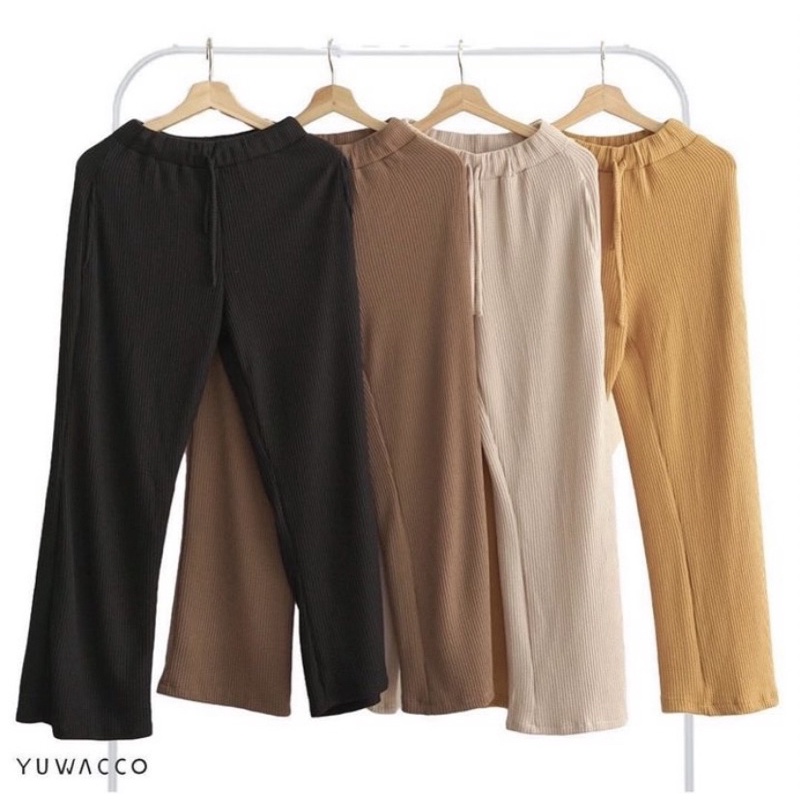 Knit Pants Yerin Pants by Yuwacco Ederra