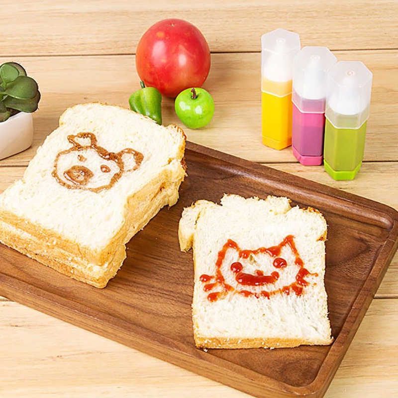 GrosirMart Pena Hias Bento Kue Roti Biskuit Cake Pastry Bento Bekal Anak Pen Hias Bento