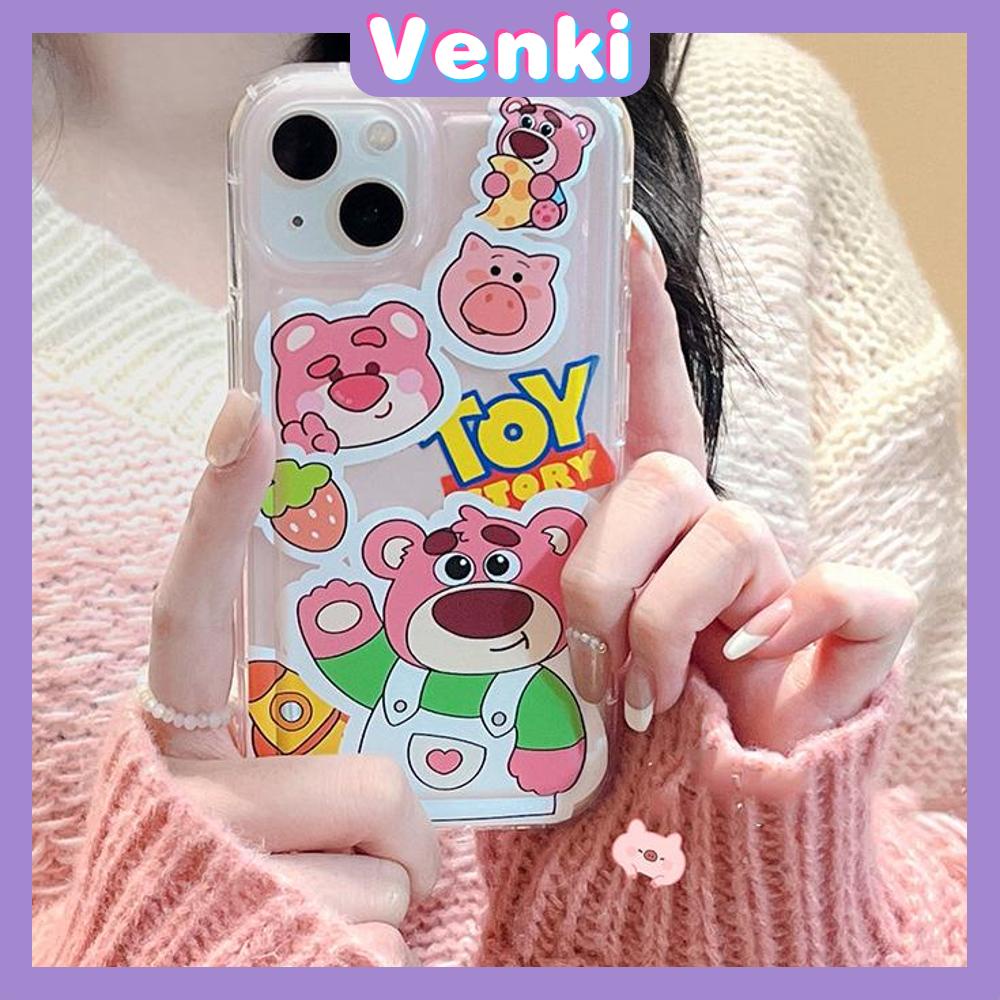 Case For iPhone 14 Pro Max TPU Soft Jelly Airbag Case Cute Cartoon Case Camera Protection Shockproof For iPhone 14 13 12 11 Plus Pro Max 7 Plus X XR