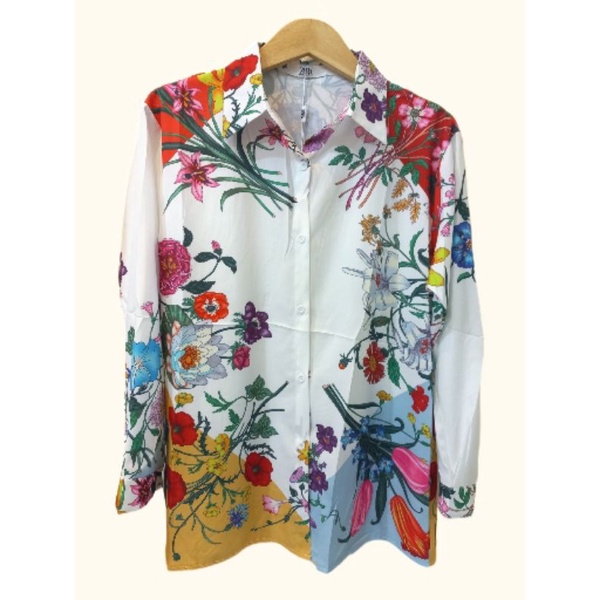 Kemeja Blouse Bangkok ZR Impor