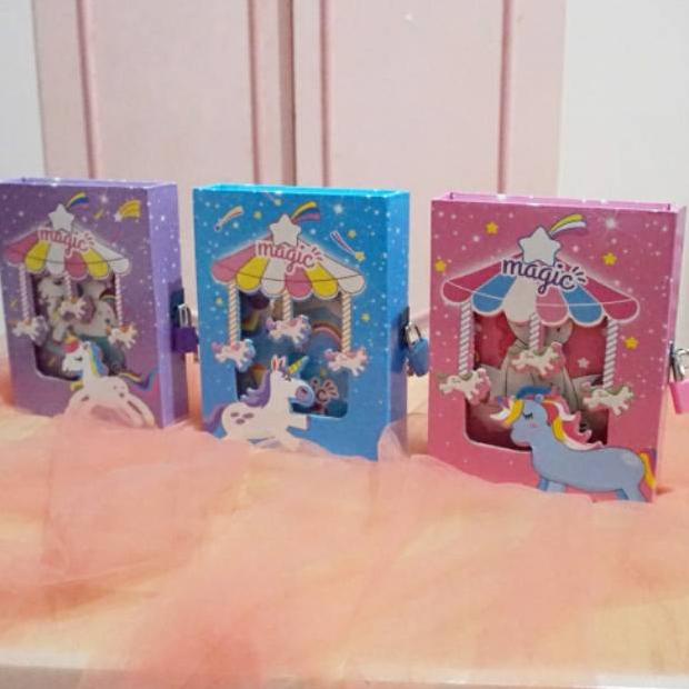 

[M-M6M ㊛] DIARY UNICORN ADA GEMBOK NYA BISA DIKUNCI NOTEBOOK UNICORN KUDA PONY MURAH BUKU HARIAN-pasti dikirim