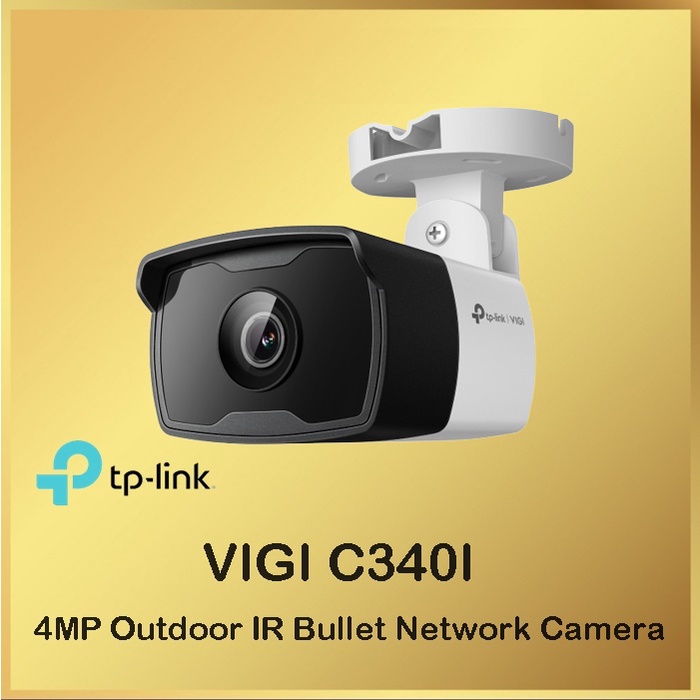 Tp-Link Camera VIGI C340I 4MP Outdoor IR Bullet Network Camera - C340I