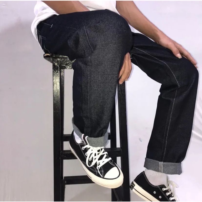 CELANA DENIM SELVEDGE / SELVEDGE DENIM ACCENT 15 OZ / KONVEKSI SELVEDGE
