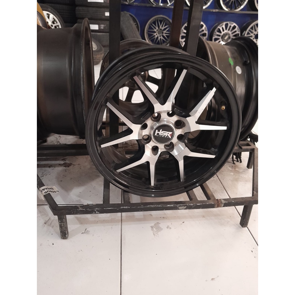 Velg Mobil Bekas Seken Ring 15 HYURA HSR R15X7 Baut 4 ET35
