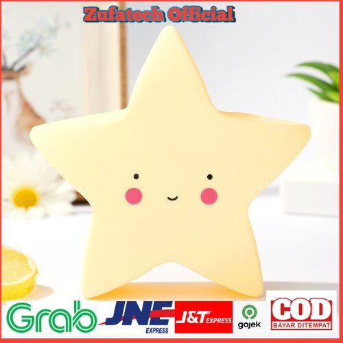 FGHGF Lampu Tidur Anak LED Light Cute Smiley Model Bintang