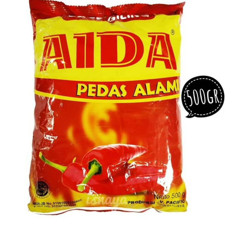 

✔✔SALE✔✔ Cabe Pedas AIDA Kemasan 500 gr