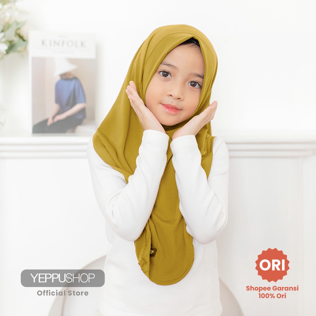 Sofia Instant Kids Edition | Hijab instant ukuran anak by Yeppushop