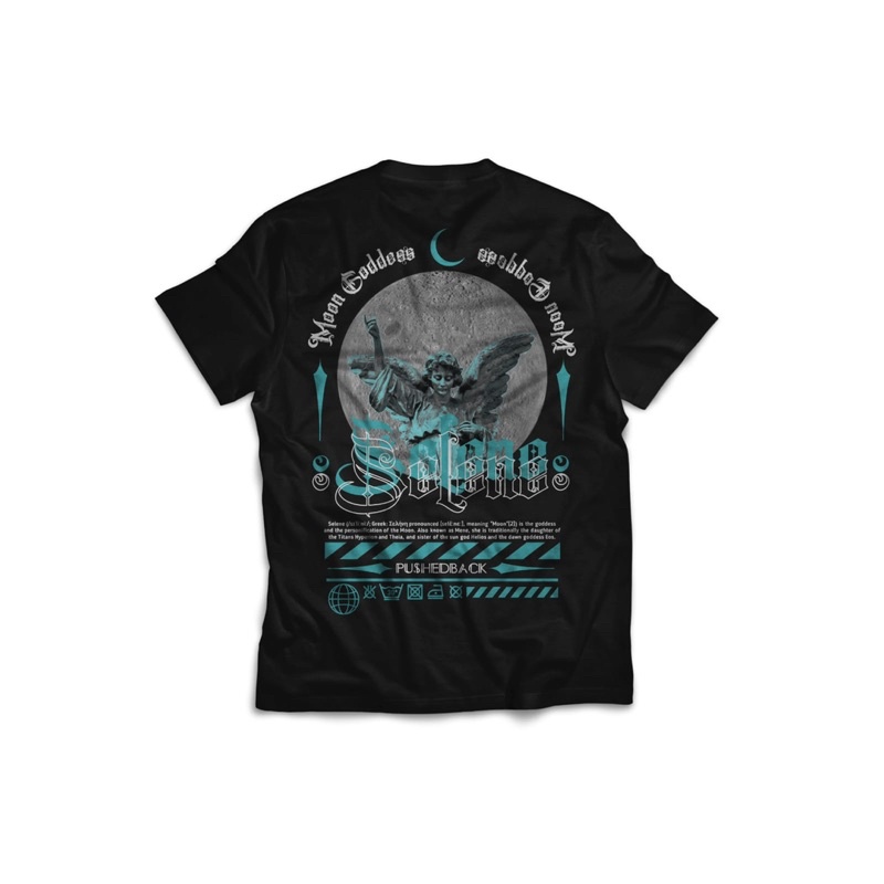 Pushedback Tshirt Selene Black