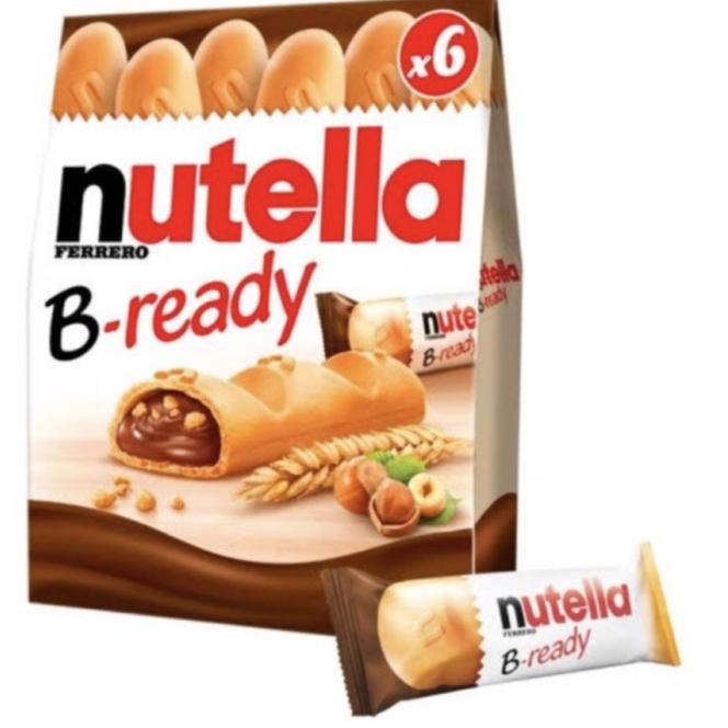 

Barang Istimewa Biskuit Nutella B-Ready Bready Be Ready Pack 132Gr 132 Gr isi 6 ,.,.,.,.,.,