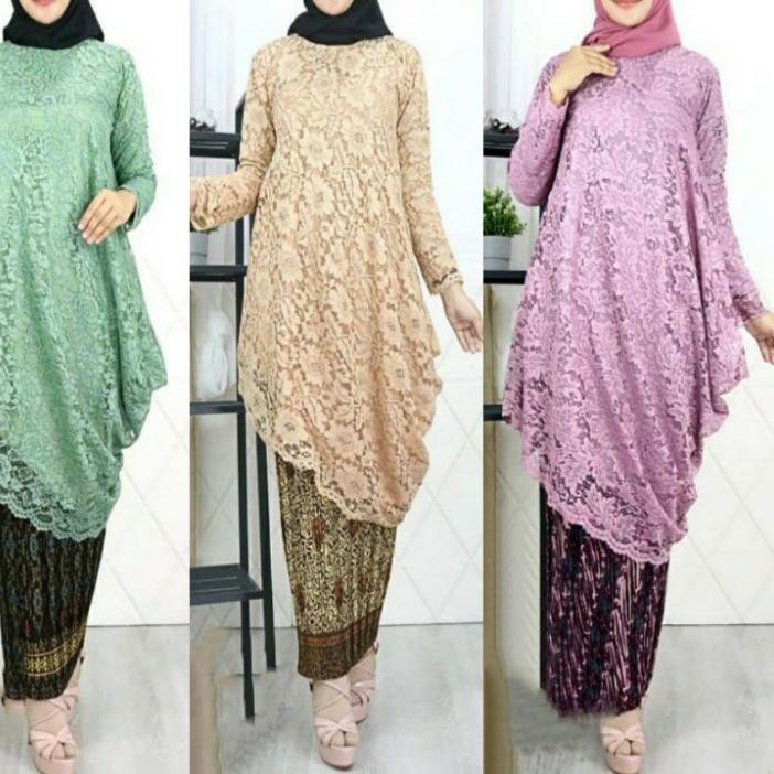 ¤¤» Nusa_Kebaya Atasan Kebaya Brukat Tunik Kondangan / Kebaya Wisuda / Set Kebaya Modern / Tunik Mur
