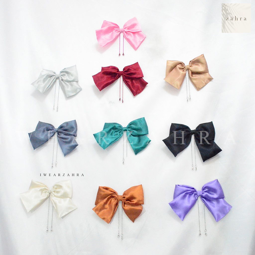 KONEKTOR PITA - Ribbon Strap Connector Pengait Masker Hijab Kerudung Simple Cantik Aksesoris Fashion