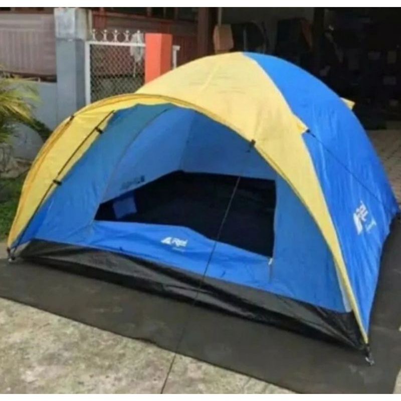 REI TENDA ELIOT CAMPING 4 PERSON 0890 Merah/Biru ORIGINAL AREI