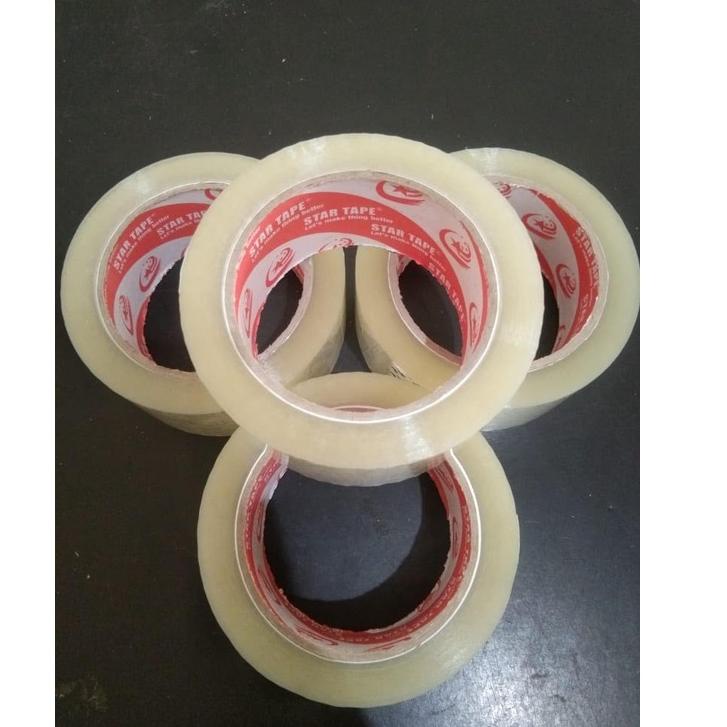 

➚ LAKBAN MERK STAR TAPE 45MM X 72 YARD HARGA SUPER MURAH ィ