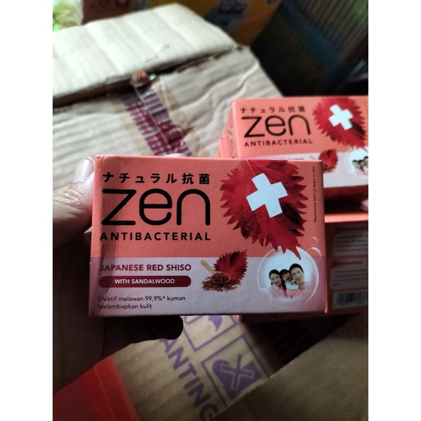 PAKET 4 PCS Sabun Zen Batang / Zen Sabun Batang 70gr isi 4 pcs / Sabun Mandi