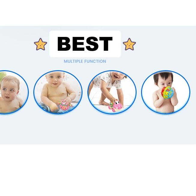 [KD4]Rattle Teether Toys Box 6in1 | Set Mainan Bayi | Gigitan Bayi | Mainan Bayi 6 bulan BPA Free-11