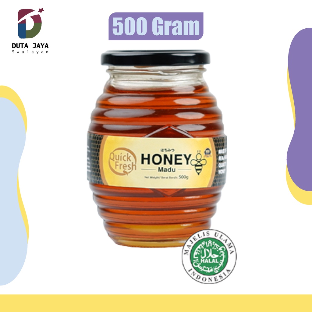 Quick Fresh Honey Madu Murni Asli 500 Gram