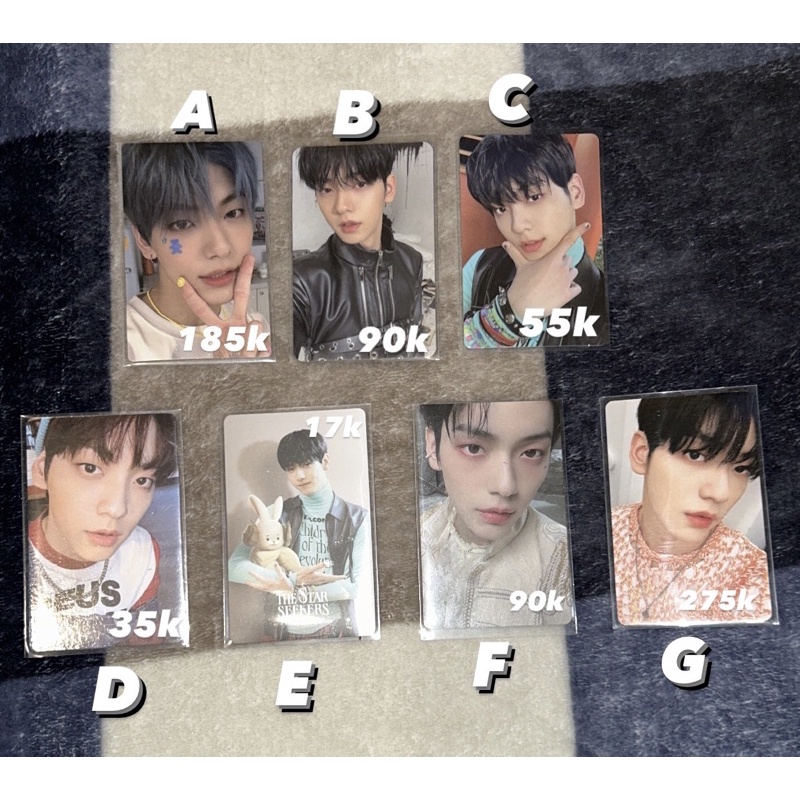 [READY STOCK] PC SOOBIN R / WORLD / ESCAPE / HATE / YZY FOE