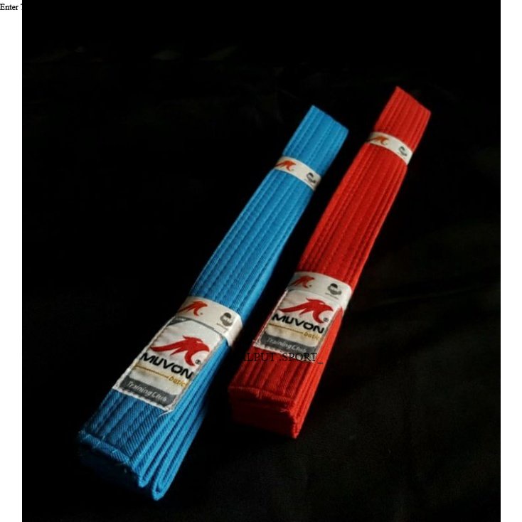 (MVN) Original Basic Sabuk Pertandingan Karate Muvon// Sabuk Beladiri