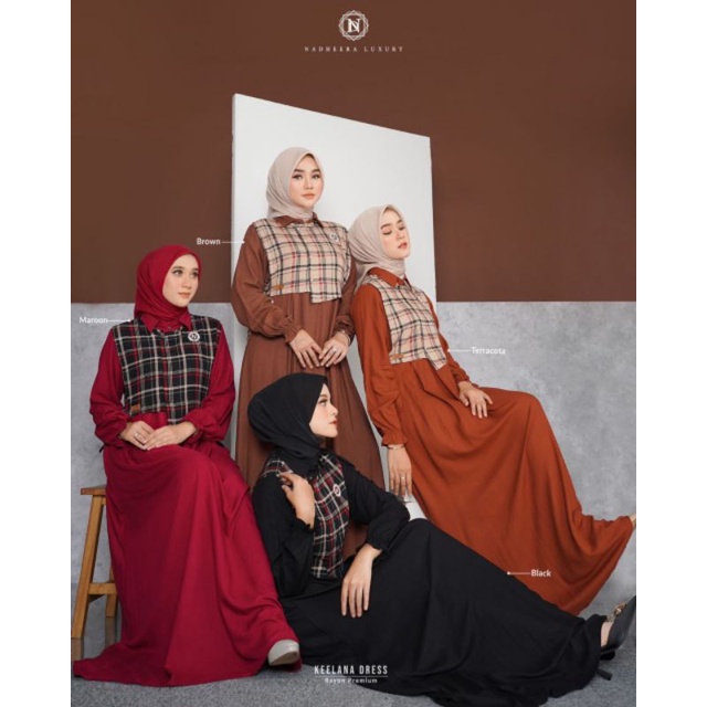 KEELANA DRESS NADHEERA LUXURY