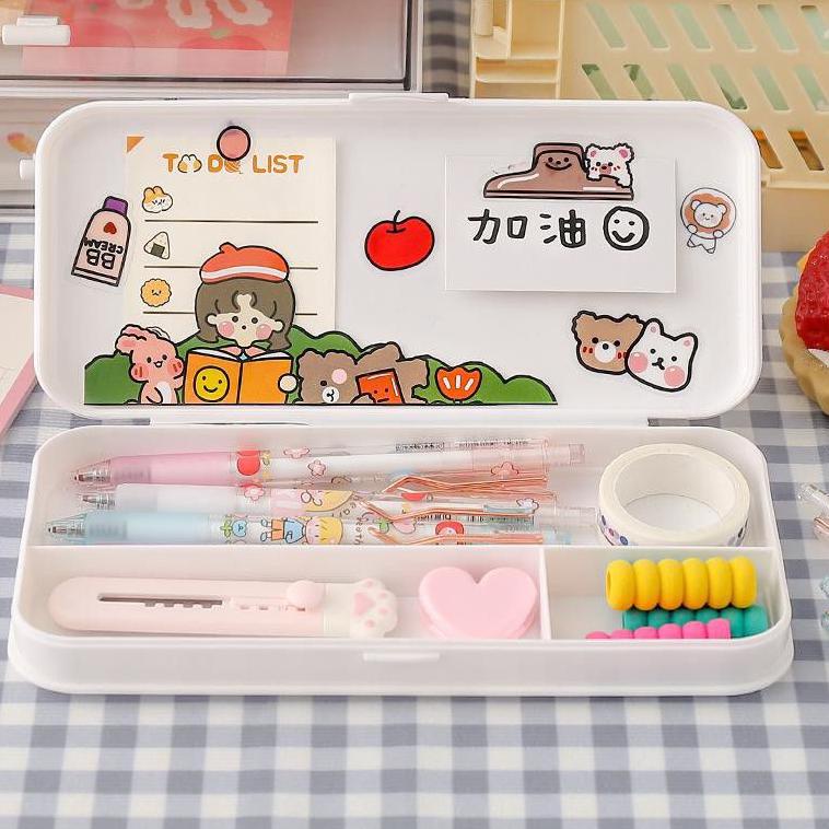 

Etalase[L96A]❤ BACA DESKRIPSI! Kotak tempat Pensil Minimalis Pencil Case Aesthetic - F0100 berkualitas