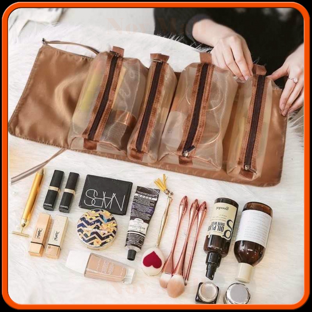 Tas Make Up 4 in 1 Roll Portable Organizer Make Up Pouch -BY742